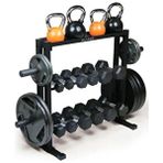 Rane Fitness Equipment Rane Dambıl Kettlebell Ağırlık Plakası Standı - Siyah