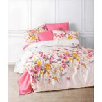 Ranforce Light (Autmn Pembe) Tek Kişilik Nevresim Takımı - 160 x 220 cm - Pembe - Beyaz