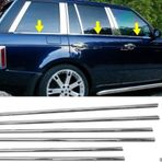 RANGE ROVER VOGUE 2002-2012 L322 CAM ÇITASI PASLANMAZ ÇELİK KROM
