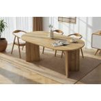Rani Home Yemek Masası Cadiz Meşe 180 cm GA-5312
