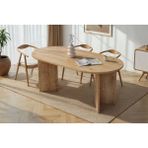 Rani Home Yemek Masası Safir Meşe 180 cm GA-5314