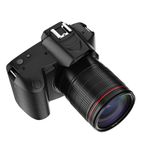 Rankomu 4K Dijital Kamera, 64MP Çift Lensli WiFi Video Kamera, 3 İnç IPS Ekran, 16X Sarsıntı Önleyici Zoom, Gece Görüşü, Dahili Pil, Harici Dolgu Işığı, Öğrenciler ve Gençler için Hediye