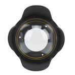 Rankomu 67 mm Optik Balık Gözü Geniş Açılı Lens Gölge, DSLR ve ILDC Kameralar için Yansıma Önleyici Filtre, Dome Port Balıkgözü Lens Kaputu, Tüm 67 mm Lens Boyutlarıyla Uyumlu