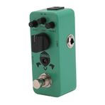 Rankomu Elektro Gitar Efekt Pedalı, Elektro Gitar Efekt Pedalı, Kazanç Bozulma Ayarlanabilir Pedal, Düğme Ayarlı Yeşil, DC 9V, Gitar Malzemeleri