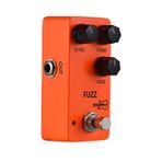 Rankomu Elektro Gitar Fuzz Efektörü Gitar Fuzz Efekt Pedalı, SEVİYE/TONE/FUZZ Kontrolleri, DC 9V, 6.35mm Giriş/Çıkış, Alüminyum Alaşımlı Elektro Gitar Fuzz Efektörü Gerçek Bypass ile