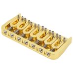 Rankomu Gitar Kısa Köprü Elektro Gitar Sabit Kısa Köprü, 7 Dize Hardtail Tasarım, Sigara Tremolo, Vücut, Altın Kaplama, Gitar Parçaları