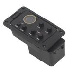 Rankomu GuitarEQ Ekolayzer 4 Band EQ Ekolayzır Preamp Amplifikatörü, LCD Ekranlı Akustik Gitar Ekolayzır, Gitar Piezo Pikap Tuner, Gelişmiş Ses Kontrolü için Kompakt Tasarım