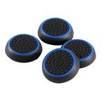 Rankomu Joystick Cap Cover 4Pcs Silicone Controller Thumb Stick Cap Cover, Joystick Caps for PS3, PS4, Xbox, Blue, Controller Accessory