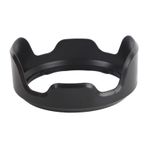 Rankomu Kamera Lens Hood LH-DC90, SX60 HS için Plastik Lens Güneşlik Koruyucu, Petal Shape Süngü Montaj, er Lens Hood, Hafif Tasarım, Siyah