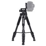 Rankomu Kamera Tripodlar ZOMEI Q111 142 cm Hafif Taşınabilir Alüminyum Alaşım Kamera Seyahat Tripod ile Quick Release Plaka ve Taşıma Çantası Canon Nikon DSLR Smartphone için