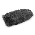 Rankomu Kamera Üstü Mikrofon Kürklü Ön Cam Muff, RODE VideoMic GO & TAKSTAR SGC-598 ile Uyumlu, Mikrofonlar için Ön Cam Kapağı