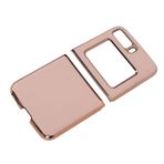 Rankomu Koruyucu Telefon Kılıfı Moto Razr 2022 için Deri Telefon Kılıfı, Koruyucu Kapak, Çizilmeye Dayanıklı, Darbeye Dayanıklı, Üst Alt Bölünmüş Tasarım, Pembe