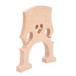 Rankomu Maple Cello Bridge Maple Cello Bridge Yedek Parçaları, 4/4 ve 3/4 Cellos ile Uyumlu, Yaylı Çalgı için Yüksek Kaliteli Viyolonsel Köprü, Standart Boyut