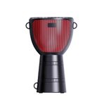 Rankomu solarpoweredB Tspeaker Solar BT Hoparlör, Taşınabilir Wirel Dış Mekan Hoparlörü, El Feneri Fonksiyonlu Afrika Davul Şekli, Plaj Partisi, Yürüyüş ve Bisiklet için Dahili Güneş Paneli