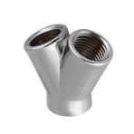 Rankomu Su Soğutma Uydurma G1/4 "Dişi Dişli 3 Yollu Y Splitter Su Soğutma Bağlantı Konnektörü PC Sıvı Soğutma Sistemleri için, Standart Bağlantı Parçaları ile Uyumlu
