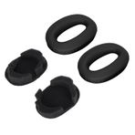 Rankomu Yedek Kulaklık Minderi Kulaklık Kulak Pedleri, Sony MDR-1000X WH-1000XM2 için Tuning Pamuklu Değiştirilebilir Sünger Pedi, Siyah, Köpük Kulak Yastığı, Kulaklık Malzemeleri