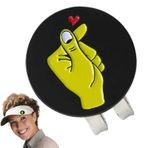 Ranley Mıknatıslı golf kalemi klipsi, top markör klipsi, paslanmaz çelik golf topu kalemi tutucu, manyetik kalem, mıknatıslı klips, çok fonksiyonlu manyetik golf topu markör tutucu, golf tutucu klips