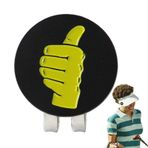 Ranley Mıknatıslı golf markör klipsi, top markör klipsi, paslanmaz çelik küre markör, manyetik klips, çok fonksiyonlu manyetik golf topu markör tutucu, golf tutucu klips,