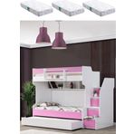 Ranza, Cesur Yavrulu Ranza - Pembe 3 Adet Comfort Yatak