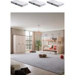 Ranza, Zenit Yavrulu Ranza 3 Kapaklı Dolap 3 Adet Comfort Yatak - Krem - 100 x 100 cm