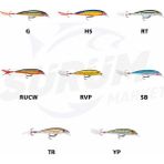 Rapala Freshwater X-Rap Sert Balık Rucw 100Mm