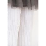 Rapapa Kız Çocuk Rib Soft Külotlu Çorap 20- - 11 - 12 Yaş - Beyaz