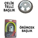 Rapco Motorlu Tırpan Çelik Telli Başlık Ve Örümcek Başlık