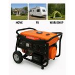 Rapco Wx-6500E Benzinli Marşlı 4 Kw Jeneratör Bakır Sargılı
