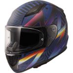 Rapid 2 Optik Mat Mavi-Mor Kask - L
