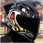 Rapıd 2 Race Spox Gri-Kırmızı Kapalı Motosiklet Kaskı Siyah Camlı - 2XL
