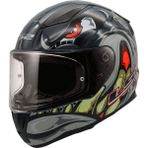 Rapıd 2 Spox Gri-Kırmızı Kask Gökkuşağı Cam - 3XL