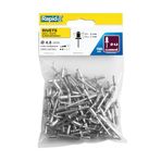 Rapid Kör Perçin Alüminyum Standart Ø 4,8 mm, 4-7 mm Sıkıştırma Alanı, Torba Başına 100 Adet, Kör Perçin Pensesi için