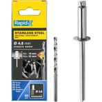 Rapid Perçin 4.8X25 mm Paslanmaz Matkap Ucu