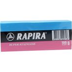 Rapira Çift Taraflı Yaprak Jilet Tıraş Bıçağı 100 Adet
