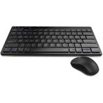 Rapoo 19106 8000M Siyah Model,Çok Modlu Türkçe Klavye ile Optik Mouse Set