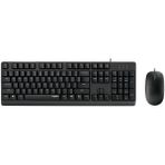Rapoo X130PRO Kablolu USB Tr Klavye Mouse Set Siyah - Renkli