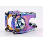 Raptor As-07 Alümınyum Gidon Boğazı 31,8 Mm Bisiklet Gidon Boğazı Oil Slick Rainbow Renk