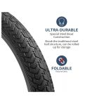 Raptor Dış Lastik 20X2.0 (Desen-M2502) 20 Jant Çocuk Bisikleti Dış Lastiği Düz Dişli Slick Lastik