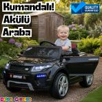 Raptor Gt Siyah Uzaktan Kumandalı 4X2 12 Volt Akülü Araba - Rc Land Rover Akülü Araba Range Rover