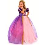Rapunzel Kız Çocuk Kostüm - Çok Renkli - 8 - 9 Yaş