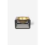 Rarart Concept Siyah & Gold Metal Düzenleyici Kase - Çok Amaçlı Dekoratif Obje - Frutti
