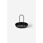 Rarart Conceptsiyah Metal Takı Organizer - Yuvarlak Aksesuar Ve Makyaj Standı - Candy