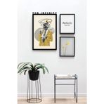 Rarartınfinity Siyah Metal Çerçeveli Poster - Dekoratif Tablo - The Infinity