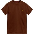 Raru Agnıtıo Erkek Pamuklu Günlük T-Shirt - XL - Kahverengi