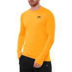 Raru Breathable Nefes Alabilir Baselayer T-Shirt Importo Oranj Slim Fit Erkek Spor ve Günlük Kullanım İçin