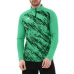 Raru Dignus Yeşil Fermuarlı Erkek Sweatshirt