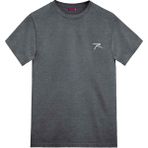 Raru Erkek %100 Pamuk T-Shirt Agnıtıo Antrasit Melanj - XL