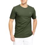Raru Erkek %100 Pamuk T-Shirt PATEO HAKİ