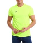 Raru Erkek Basic T-Shirt Tres Sarı - L