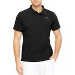 Raru Erkek Polo T-Shirt Ostendo Siyah - 2XL